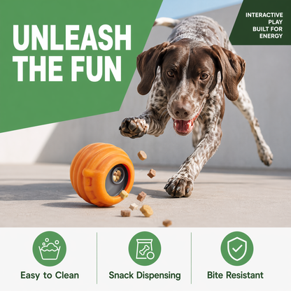 Durable Dog Toys, Fillable Dog Treat Dispenser and Enrichment Peanut Butter Frozen Licking Toys in Honey Pot Shape, Interactive and Mental Stimulation Toys for Large Dogs to Keep Them Busy