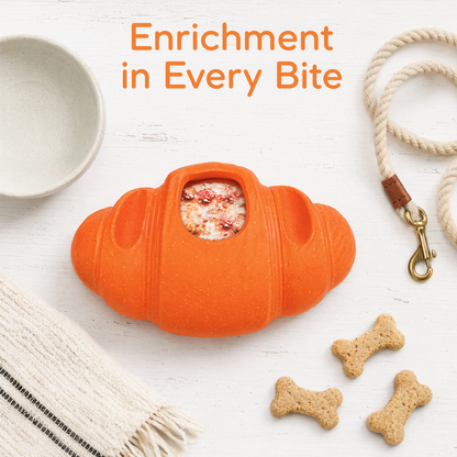 Durable Frozen Dog Chew Toy for Aggressive Chewers,Interactive Treat Dispensing Toy for Crate Training & Anxiety Relief,Food-Grade Nylon, Coffee Wood Fiber, Easy to Clean,For Medium & Large Dogs