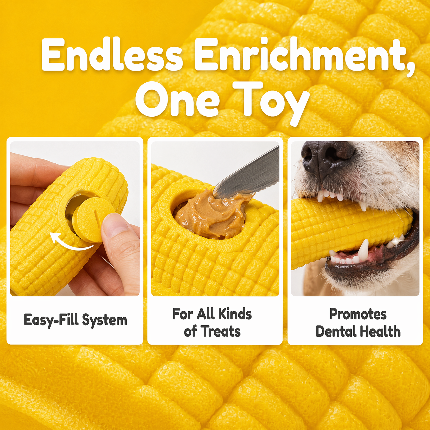Dog Frozen Treat Toys to Keep Them Busy - Interactive Dog Puzzle Toys with Frozen Mold, Indestructible Aggressive Chew Toys for Large Dogs, Food Grade-Easy to Clean-Reduce Anxiety-Safe Chewing