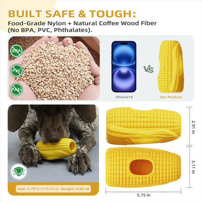 Dog Frozen Treat Toys to Keep Them Busy - Interactive Dog Puzzle Toys with Frozen Mold, Indestructible Aggressive Chew Toys for Large Dogs, Food Grade-Easy to Clean-Reduce Anxiety-Safe Chewing