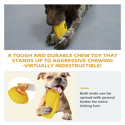 Dog Frozen Treat Toys to Keep Them Busy - Interactive Dog Puzzle Toys with Frozen Mold, Indestructible Aggressive Chew Toys for Large Dogs, Food Grade-Easy to Clean-Reduce Anxiety-Safe Chewing