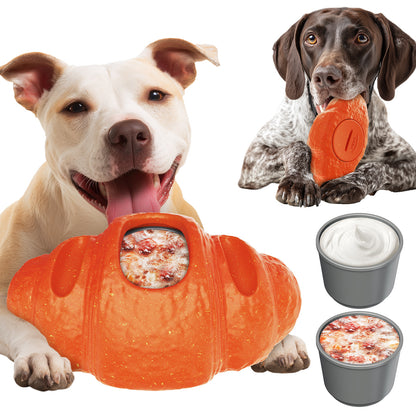 Durable Frozen Dog Chew Toy for Aggressive Chewers,Interactive Treat Dispensing Toy for Crate Training & Anxiety Relief,Food-Grade Nylon, Coffee Wood Fiber, Easy to Clean,For Medium & Large Dogs