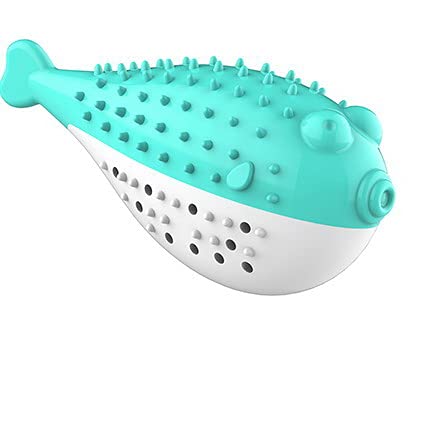 Cat Toothbrush Catnip Toy, Interactive Chew Toy with Built-in Bells, Rubbing Face Eliminate Loneliness,Easy Clean