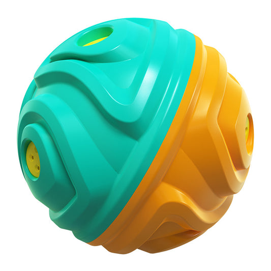 Dog Balls for Aggressive Chewers, Squeaky Interactive Dog Ball Jolly Toy, for Medium and Small Dogs Toys Indoor or Outdoor Herding Playing, Keep Them Busy