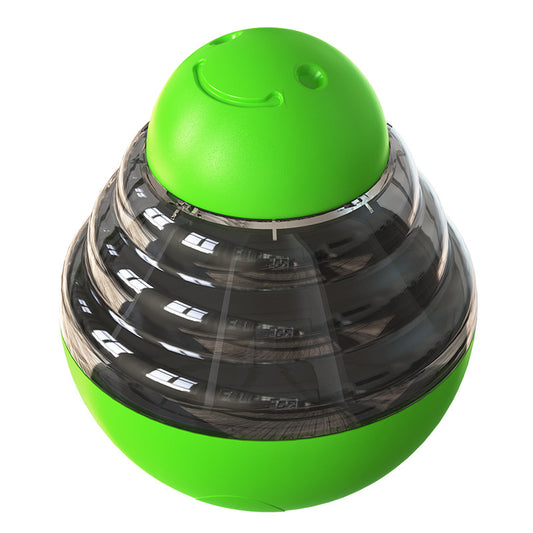 Dog Puzzle Toy, Premium ABS Slow Feeding Ball, Anti Dump Food Dispensing Interactive Treat Ball for Puppies Small Medium Canines Training Indoor Daily Play